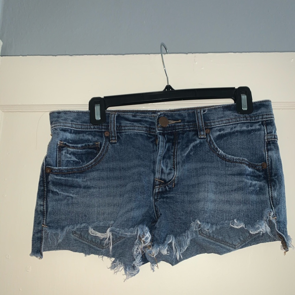 Free People Denim Shorts